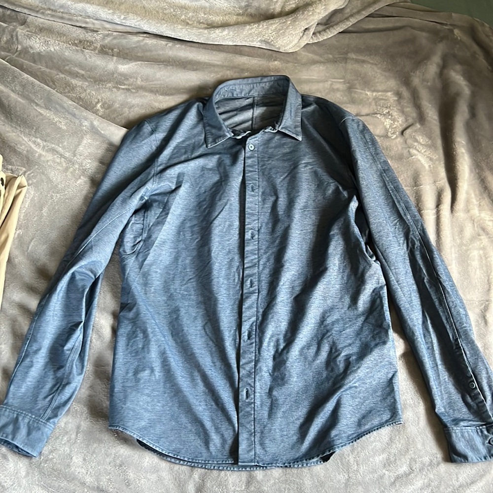 COPY - Lululemon mens button down shirt
